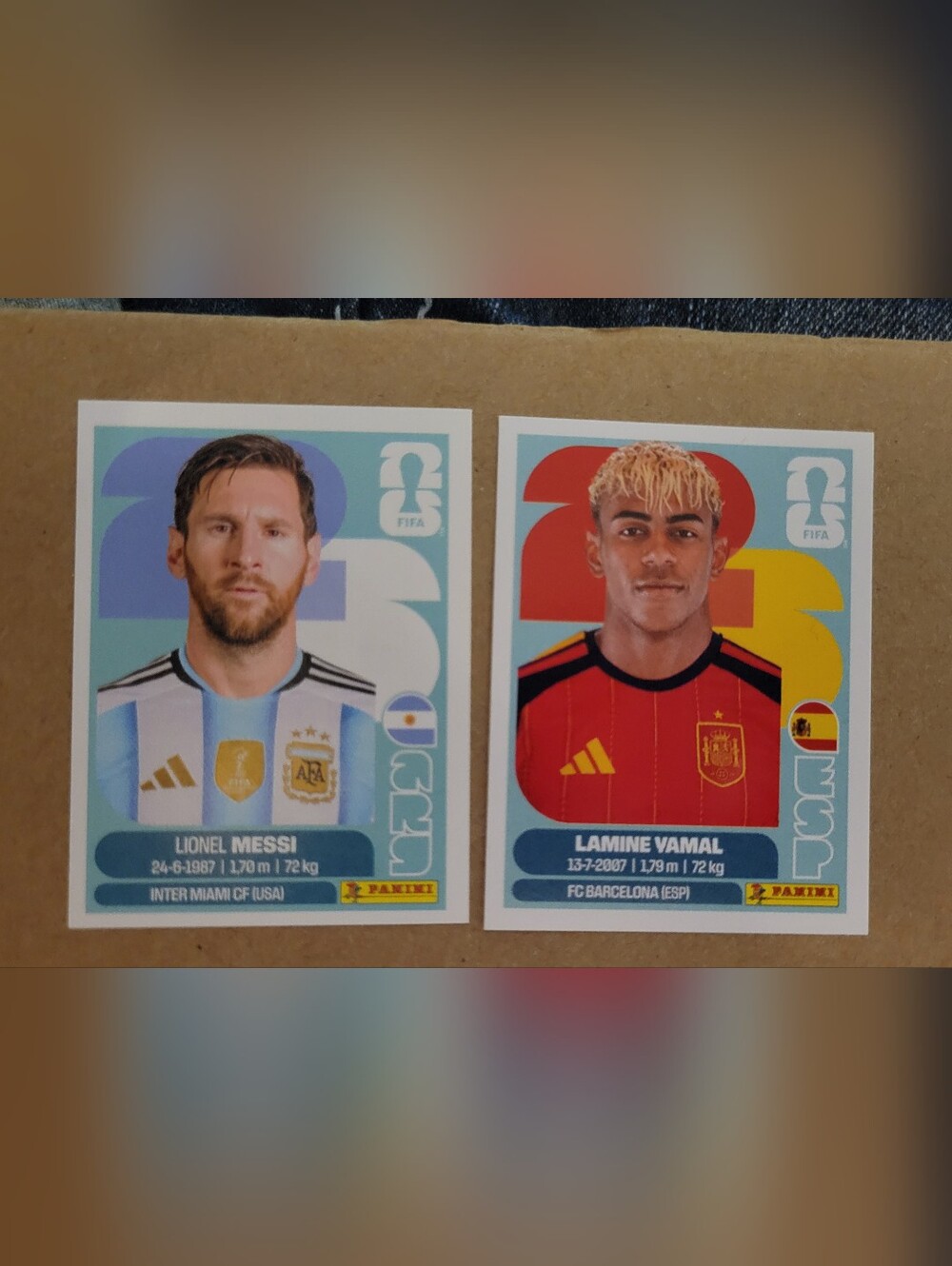 Messi and Yamal World Cup Sticker